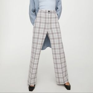 Wilfred check Francesca pant